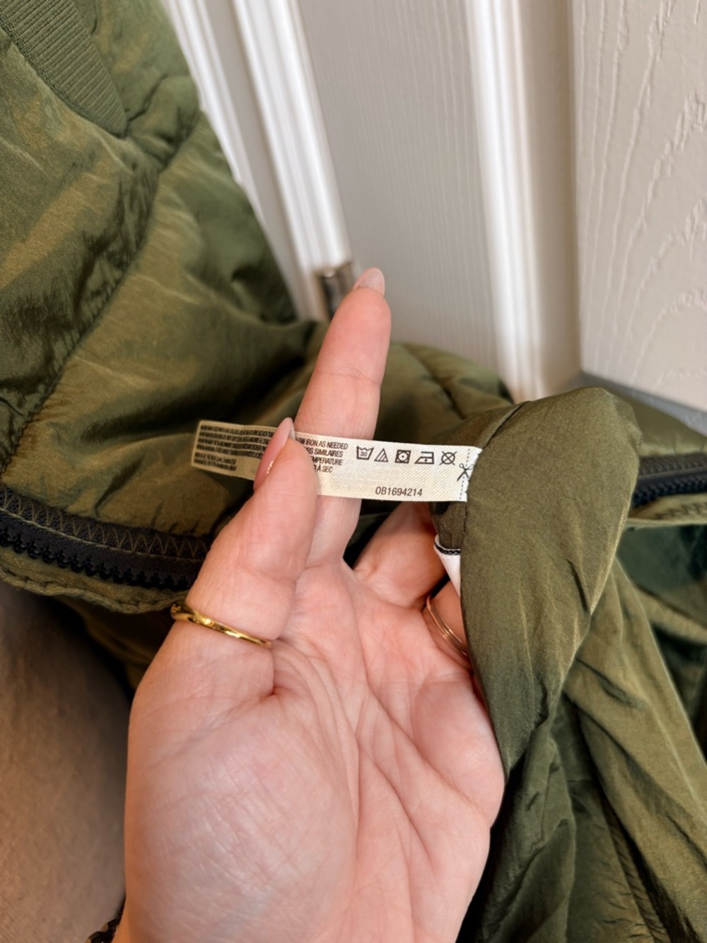 FREE PEOPLE On The Move Green Puffer Vest - Picture 10 of 16